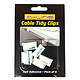 D-Line Tidy CTCLIPSA6W Clips para atar cables - para cables de 6 mm de diámetro