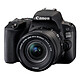 Canon EOS 200D + 18-55 IS STM 24.2 MP DSLR - pantalla táctil de 3" - Full HD video - Wi-Fi/NFC - Bluetooth + EF-S 18-55 mm f/3.5-5.6 IS lente STM