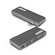 Urban Factory HUBEE HUB 2.0 (TCH02UF) Hub USB-C (Thunderbolt 3) avec 3 ports USB 2.0