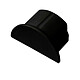 D-Line EC3015B Cap for 30mm x 15mm semi-circular decorative moulding - Black