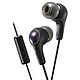 JVC HA-FX7M Black in-ear earphones with remote control and microphone