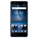 Nokia 8 Bleu Trempé Smartphone 4G-LTE Advanced IP54 - Snapdragon 835 8-core 2.45 GHz - RAM 4 Go - Ecran tactile 5.3" 1440 x 2560 - 64 Go - NFC/Bluetooth 5.0 - 3090 mAh - Android 7.1.1