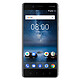 Nokia 8 Acier Trempé Smartphone 4G-LTE Advanced IP54 - Snapdragon 835 8-core 2.45 GHz - RAM 4 Go - Ecran tactile 5.3" 1440 x 2560 - 64 Go - NFC/Bluetooth 5.0 - 3090 mAh - Android 7.1.1