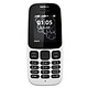 Nokia 105 Dual SIM Blanc (TA-1034)