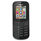 Nokia 130 Dual SIM Noir (TA-1017) Téléphone 2G Dual SIM - RAM 4 Mo - Ecran 1.8" 128 x 160 pixels - 8 Mo - Bluetooth 3.0 - 1020 mAh