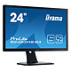 iiyama 24" LED - ProLite B2483HS-B3 1920 x 1080 pixels - 1 ms - Format large 16/9 - Pivot - DisplayPort - HDMI - Noir