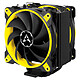Arctic Freezer 33 eSports Edition - Jaune Ventilateur processeur (pour socket Intel 1150/1151/1155/1156/2011-v3/2066 et AMD AM4)