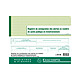 Exacompta Public health and environmental alert register Public health and environmental alert register - 24 x 32 cm - 20 pages