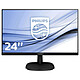 Philips 23.8" LED - 243V7QDSB/00 1920 x 1080 pixels - 5 ms (gris à gris) - Format large 16/9 - Dalle IPS - HDMI - Noir