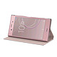 Sony Style Cover Stand Rose Xperia XZ1 pas cher