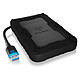 ICY BOX IB-AC603PL-U3 Carcasa con adaptador para disco 2.5" Serie ATA con puertos USB 3.0