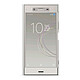 Sony Style Cover Touch SCTG50 Champagne Sony Xperia XZ1 Etui avec rabat latéral transparent tactile pour Sony Xperia XZ1