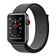 Apple Watch Series 3 GPS + Cellular Aluminium Gris Sport Olive 42 mm Montre connectée - Aluminium - Etanche 50 m - GPS/GLONASS - Cardiofréquencemètre - Ecran Retina OLED 390 x 312 pixels - Wi-Fi/Bluetooth 4.2 - watchOS 4 - Bracelet Boucle Sport 42 mm