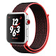 Apple Watch Nike+ Serie 3 GPS + Aluminio celular Silver Sport Crimson/Negro 38 mm Reloj conectado - Aluminio - Resistente al agua 50 m - GPS/GLONASS - Cardiofrecuencímetro - Pantalla Retina OLED 340 x 272 píxeles - Wi-Fi/Bluetooth 4.2 - watchOS 4 - pulsera deportiva con hebilla Nike 38 mm