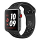 Apple Watch Nike+ Series 3 GPS + Cellular Aluminium Gris Sport Anthracite/Noir 42 mm Montre connectée - Aluminium - Etanche 50 m - GPS/GLONASS - Cardiofréquencemètre - Ecran Retina OLED 390 x 312 pixels - Wi-Fi/Bluetooth 4.2 - watchOS 4 - Bracelet Sport Nike 42 mm