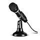 Speedlink Capo (USB) Microfono USB con supporto PC (karaoke, streaming...)