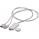 Cordon USB vers HDMI - 1 m Convertisseur USB / Lightning vers HDMI