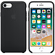 Apple Coque en silicone Noir Apple iPhone 8 / 7 Coque en silicone pour Apple iPhone 8 / 7