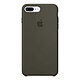 Acheter Apple Coque en silicone Olive sombre Apple iPhone 8 Plus / 7 Plus 