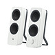 Logitech Multimedia Speakers Z207 (Blanc) Ensemble 2.0 - 5 Watts - Jack 3.5mm/Bluetooth