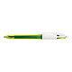 BIC 4 colours Fluo 4 in 1 biros with 1 mm medium point