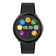 MyKronoz ZeRound² negro Reloj impermeable conectado con pantalla táctil en color de 1,22", compatible con iOS, Bluetooth y Android