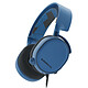 SteelSeries Arctis 3 (bleu) Casque gaming - Circum-aural fermé - Son Surround 7.1 - Microphone unidirectionnel rétractable avec suppression du bruit - Jack - Compatible PC/Mac/VR/Mobiles et consoles