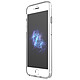 Qdos Hybrid iPhone 6/6s/7/8 Coque de protection transparente en polycarbonate avec traitement anti-rayures et bords flexibles pour iPhone 6/6s/7/8