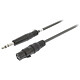 Sweex cable Audio Simétrico XLR / 6.35 mm hembra/macho Gris - 1.5 m Cable de audio balanceado XLR de 3 clavijas Hembra - 6,35 mm Macho