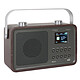 Tangent DAB2go+ Noyer Radio portable multifonction DAB/DAB+/FM et Bluetooth