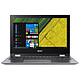 Acer Spin 1 SP111-32N-C2GU Intel Celeron N3350 4 Go eMMC 64 Go 11.6" LED Tactile Full HD Wi-Fi AC/Bluetooth Webcam Windows 10 Famille 64 bits
