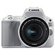 Canon EOS 200D blanco + 18-55 IS STM 24.2 MP DSLR - pantalla táctil de 3" - Full HD video - Wi-Fi/NFC - Bluetooth + EF-S 18-55 mm f/4-5.6 IS lente STM