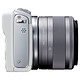 Acheter Canon EOS M100 Blanc + EF-M 15-45 mm IS STM + Étui turquoise