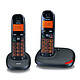 Switel DC 5002 Vita Téléphone DECT sans fil amplifié avec touches et écran XL (version française) + 1 combiné supplémentaire