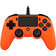 Nacon Gaming Compact Controller Orange Manette gaming filaire pour PlayStation 4 