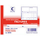Elve Invoice Book 140 x 105 mm Invoice booklet, A6 format, 50 duplicates