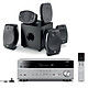Yamaha MusicCast RX-V683 Titane + Focal Sib Evo 5.1.2 Dolby Atmos Ampli-tuner Home Cinéma 7.2 3D 90 W avec Dolby Atmos, DTS:X, 6x HDMI 2.0, HDCP 2.2, Upscaling Ultra HD 4K, Wi-Fi, Bluetooth, AirPlay et MusicCast + Pack d'enceintes 5.1.2 avec caisson de basse et technologie Dolby Atmos