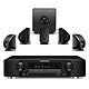 Marantz NR1508 Noir + Focal Sib & Cub 3 Jet Black Ampli-tuner Home Cinema Slim 3D Ready 5.2 avec HDMI 2.0 4K UHD, HDCP 2.2, HDR, Multiroom, Wi-Fi, Bluetooth, AirPlay, Dolby True HD et DTS-HD Master Audio + Pack d'enceintes 5.1