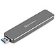 SilverStone MS09 Carcasa para disco SSD M.2 en puerto USB 3.1
