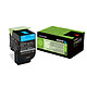 Lexmark 802HCE - 80C2HCE High Capacity Cyan Toner (3,000 pages 5%)