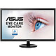 ASUS 21.5" LED - VP228DE Ecran PC Full HD 1080p - 1920 x 1080 pixels - 5 ms (gris à gris) - Format large 16/9 - Noir (garantie constructeur 3 ans)
