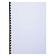 Buy Exacompta Cover sheets leather grain white A4 x 25