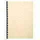 Acheter Exacompta Plats de couverture grain cuir ivoire A4 x 25