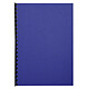 Acheter Exacompta Plats de couverture grain cuir Bleu foncé A4 x 100