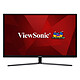 ViewSonic 31.5" LED - VX3211-mh 1920 x 1080 pixels - 3 ms (gris à gris) - Format large 16/9 - Dalle IPS - HDMI - Haut-parleurs intégrés - Noir