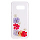 Flavr iPlate Real Flower Amelia Galaxy S8+ Coque de protection transparente florale pour Samsung Galaxy S8+