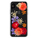 Flavr iPlate Fiore Reale Amelia iPhone X Guscio protettivo trasparente floreale per iPhone X