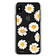Flavr iPlate Real Flower Daisy iPhone X  Coque de protection transparente florale pour iPhone X 
