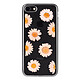 Flavr iPlate Real Flower Daisy iPhone 6/6s/7/8 Funda protectora floral transparente para iPhone 6/6s/7/8