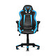Spirit of Gamer Racing (Azul) Asiento de piel con reposabrazos fijos para jugadores (hasta 120 kg)
